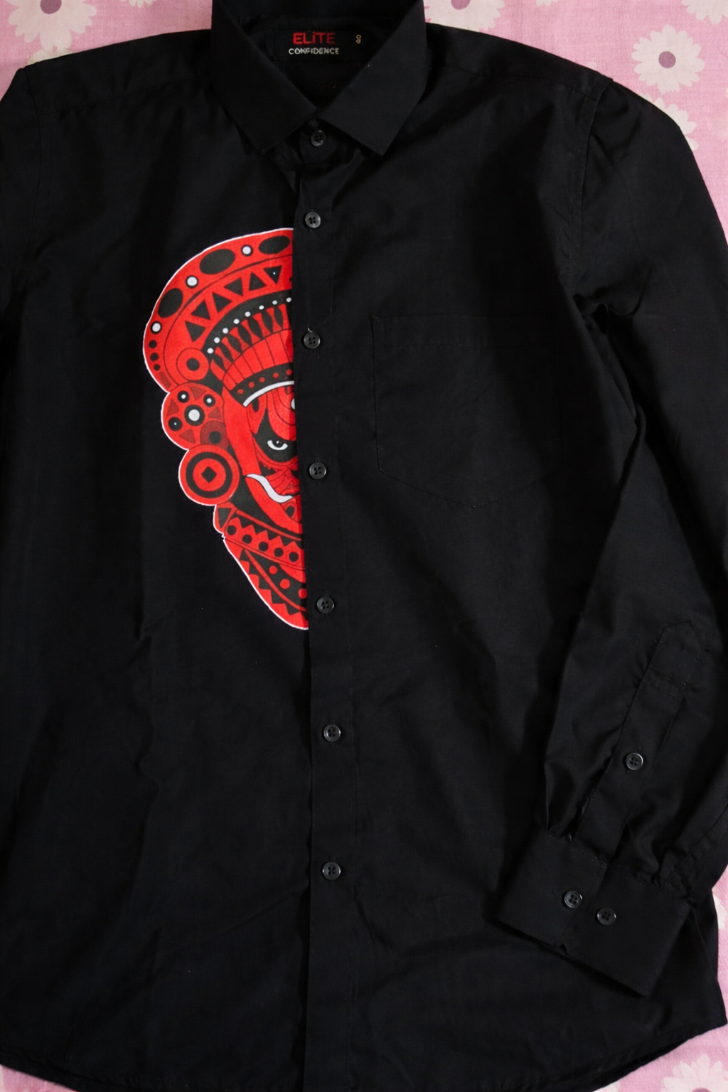 Mens shirt wih Theyyam print