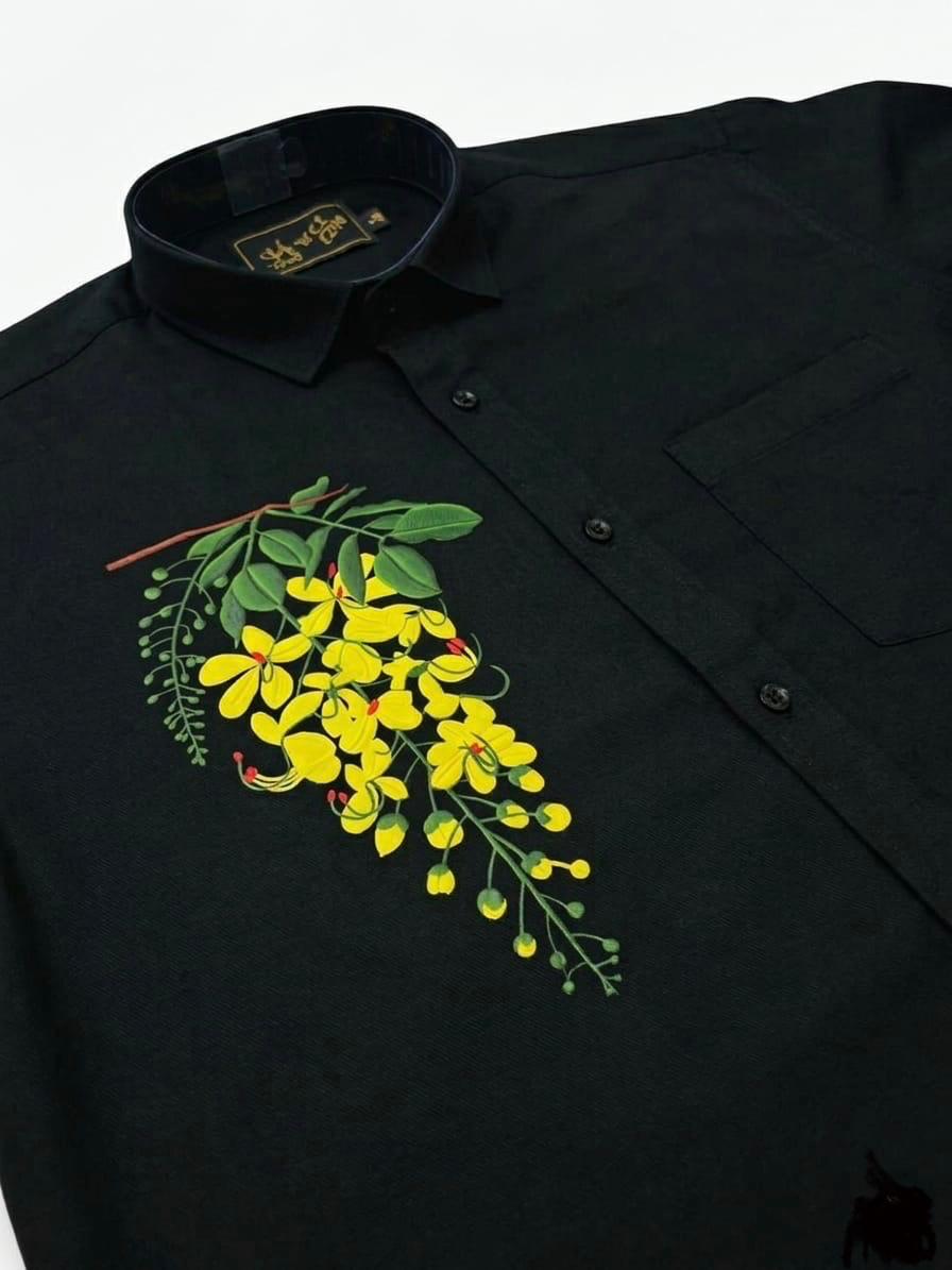 Single Kannikonam print Mens shirt