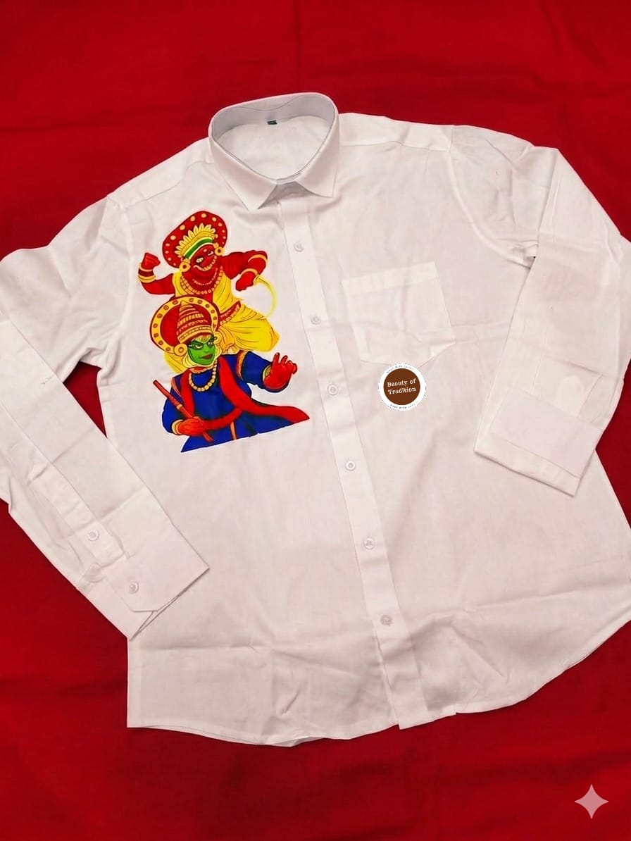 Mens shirt with Theyyam X Kathakali