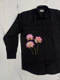 Men's shirt with flower print