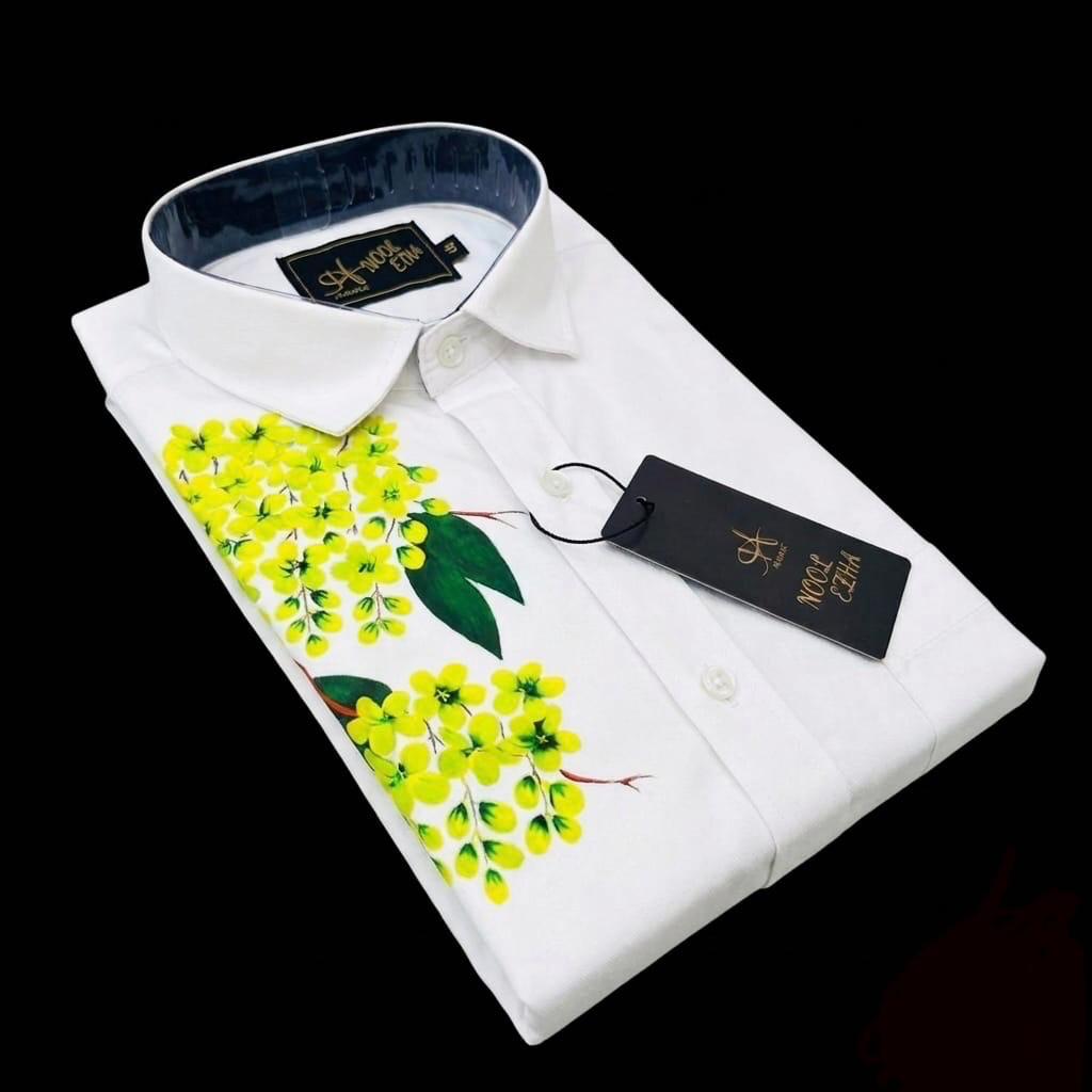 Mens Shirt with Kannikonam print