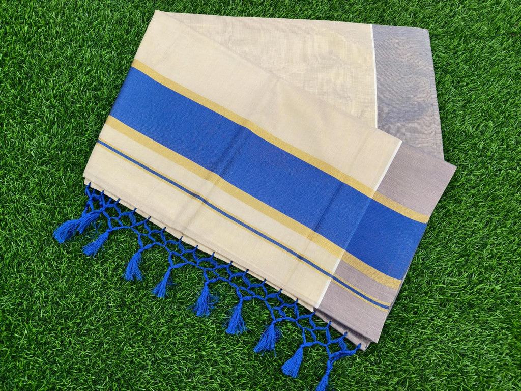 Kerala Tissue with Kara Sarees
