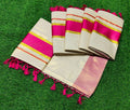 Kerala Tissue with Kara Sarees