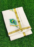 Mens Dhoti with Peeli print