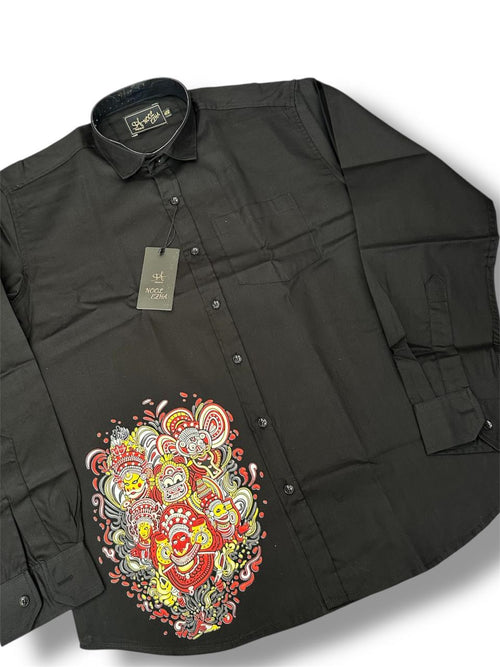 Kathakali heritage Print mens shirt