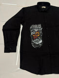 Theyyam Chronicles – Premium Black Graphic Shirt