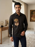 Rudra Rhythm – Kathakali Motif Casual Mens Shirt