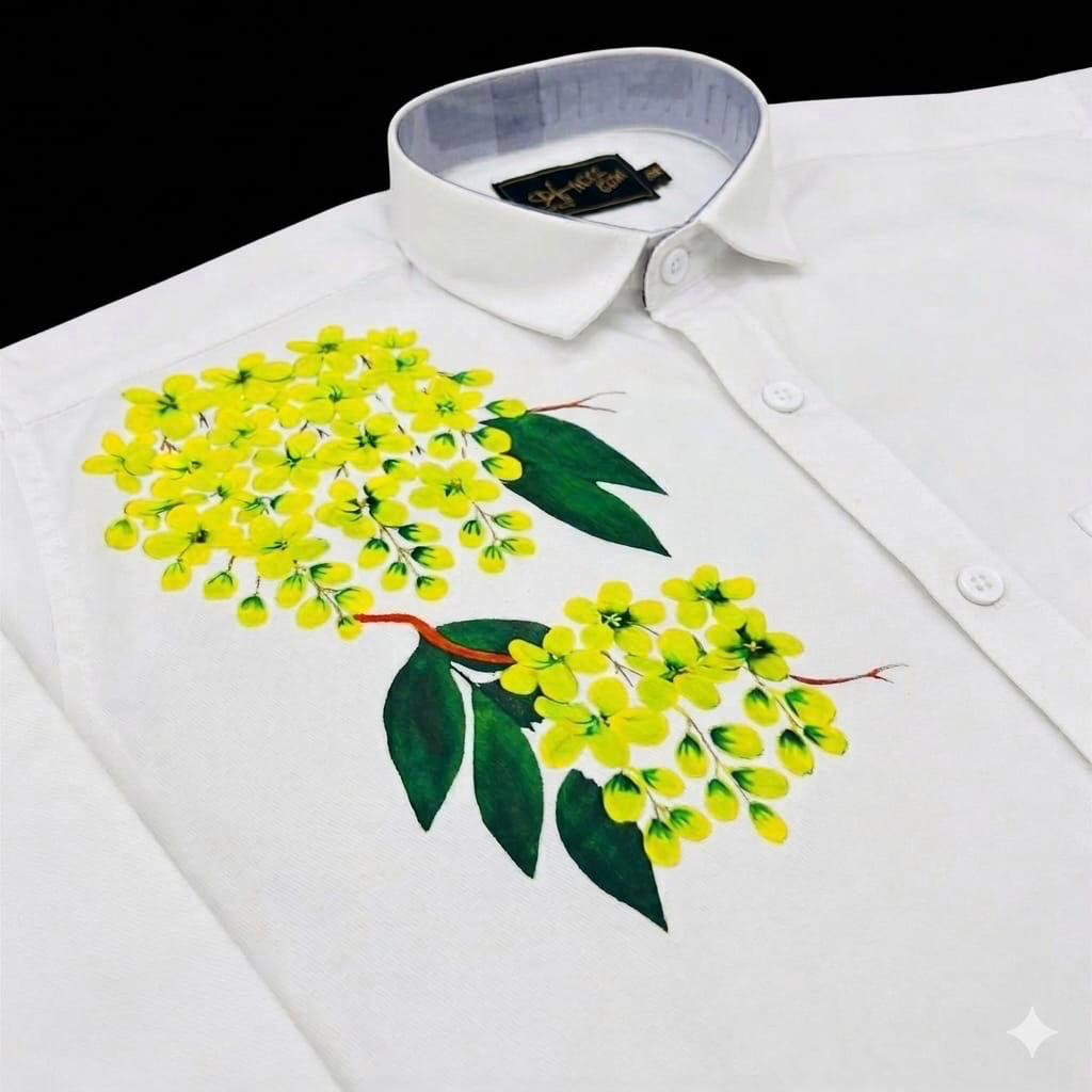 Mens Shirt with Kannikonam print